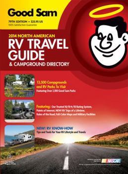 Paperback Good Sam North American RV Travel Guide & Campground Directory Book