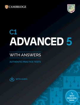 Paperback C1 Advanced 5 Student's Book with Answers with Digital Pack (CAE Practice Tests) Book