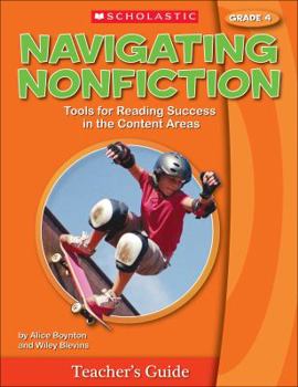 Spiral-bound Navigating Nonfiction Grade 4 Teacher's Guide [With Poster] Book