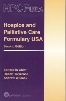 Paperback Hospice and Palliative Care Formulary USA Book