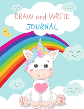 Paperback Draw and Write Journal: My First writing book A book of writing and drawing paper for everyone Book