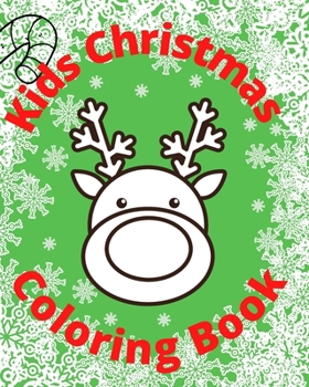 Paperback Kids Christmas Coloring Book