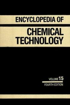 Hardcover Kirk-Othmer Encyclopedia of Chemical Technology, Lasers to Mass Spectrometry Book
