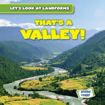 Paperback That's a Valley! Book