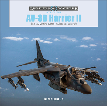 Hardcover Av-8b Harrier II: The US Marine Corps' Vstol Jet Aircraft Book