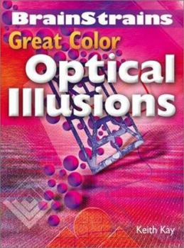 Hardcover Brainstrains: Great Color Optical Illusions Book