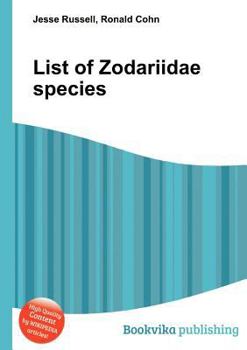 Paperback List of Zodariidae Species Book