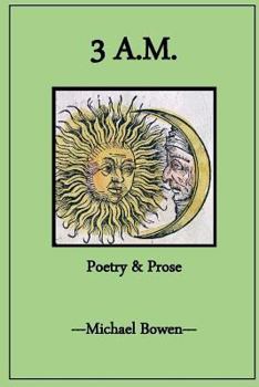 Paperback 3 A.M. Poetry and Prose Book
