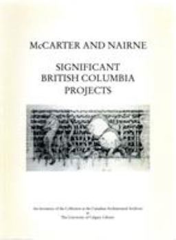Spiral-bound McCarter and Nairne: Significant British Columbia Projects Book