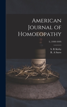 American Journal of Homoeopathy; 3,