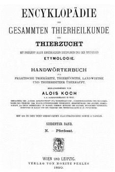 Paperback Encyklopädie der gesammten Thierheilkunde und Thierzucht [German] Book