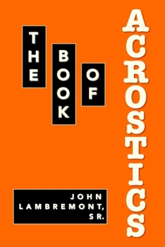 Paperback The Book of Acrostics Book