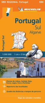 Map Mapa Regional Portugal Sul - Algarve Book