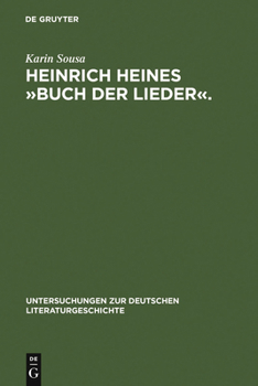 Hardcover Heinrich Heines »Buch Der Lieder«.: Differenzen Und Die Folgen [German] Book