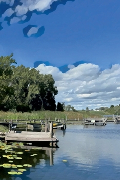 Canvas for - Whatever You Want - 4x6 - #11 : Create Your Own Book (Private Lake in Midwestern Town)