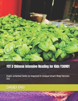 Paperback YCT 3 Chinese Intensive Reading for Kids Y30901: Exam-oriented Skills to Improve in Unique Smart Way! Version 202 Book