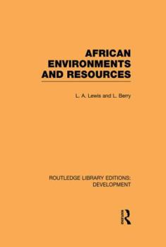 Paperback African Environments and Resources Book
