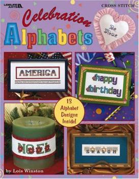 Paperback Celebration Alphabets (Leisure Arts #3458) Book
