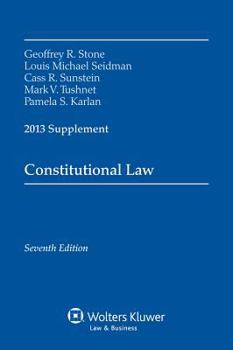 Paperback Constitutional Law 2013 Supplement Book