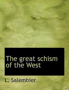 Paperback The Great Schism of the West Book