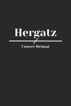 Hergatz: Notizen für deine Stadt | Dein Planer | Notizblock A5 120 Seiten | Weiße Seiten mit Rahmen (German Edition)