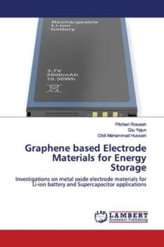Paperback Graphene based Electrode Materials for Energy Storage Book
