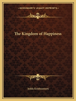 Paperback The Kingdom of Happiness Book