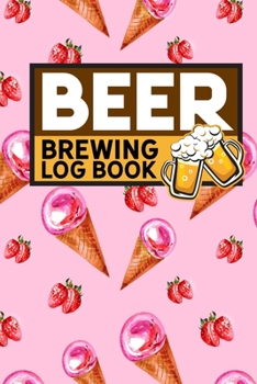 Paperback Beer Brewing Log Book