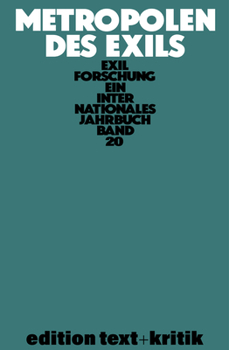 Paperback Metropolen Des Exils [German] Book
