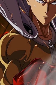 Journal: One Punch Man Soft Glossy Cover Wide Ruled Lined Pages Book 6 x 9 Inches 110 Pages