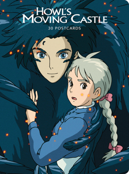 Card Book Studio Ghibli Howl's Moving Castle: 30 Postcards Book