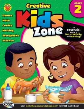 Paperback Creative Kids Zone, Grade 2 Book