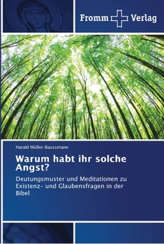 Paperback Warum habt ihr solche Angst? [German] Book