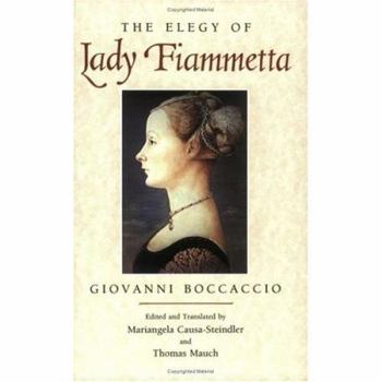 Paperback The Elegy of Lady Fiammetta Book