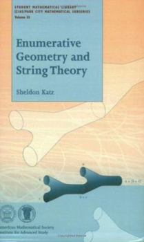 Paperback Enumerative Geometry and String Theory Book