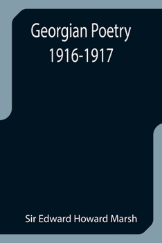 Paperback Georgian Poetry 1916-1917 Book