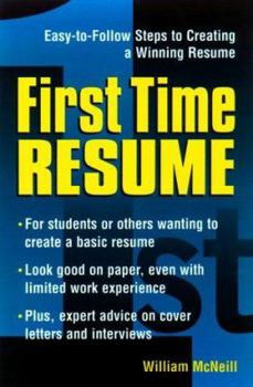 Paperback First Time Resume Book