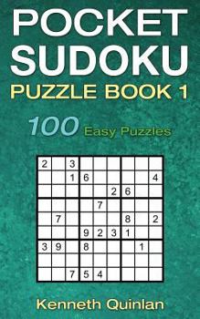 Paperback Pocket SUDOKU Book 1: 100 Easy Puzzles Book