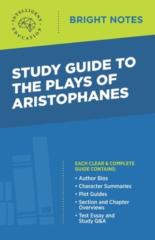 Paperback Study Guide to The Plays of Aristophanes Book
