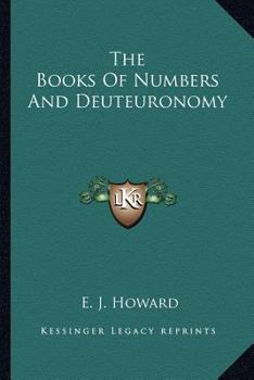 Paperback The Books Of Numbers And Deuteuronomy Book
