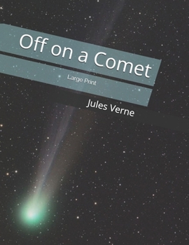 Paperback Off on a Comet: Large Print Book