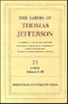 Hardcover The Papers of Thomas Jefferson, Volume 21: Index, Vols. 1-20 Book