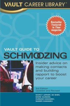 Paperback The Vault Guide to Schmoozing (Revised Edition) Book