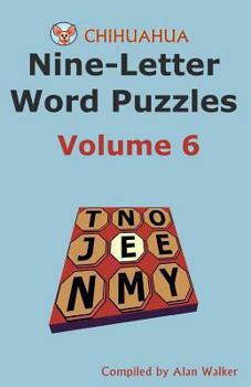 Paperback Chihuahua Nine-Letter Word Puzzles Volume 6 Book