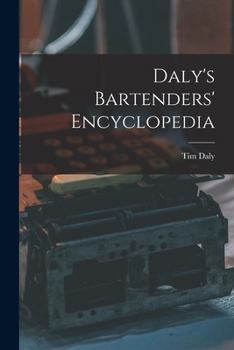 Paperback Daly's Bartenders' Encyclopedia Book