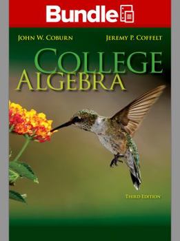 Loose Leaf Coburn College Algebra with Aleks 360 Access Card