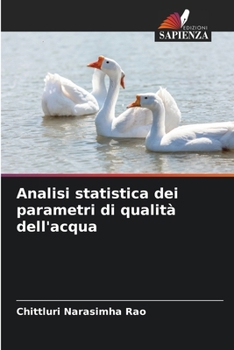 Paperback Analisi statistica dei parametri di qualità dell'acqua [Italian] Book