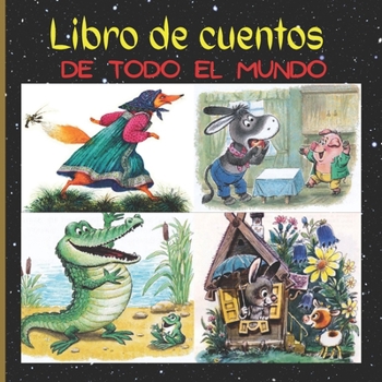 Paperback Libro de cuentos populares: para niños sobre animales, pájaros, milagros, ladrones [Spanish] [Large Print] Book