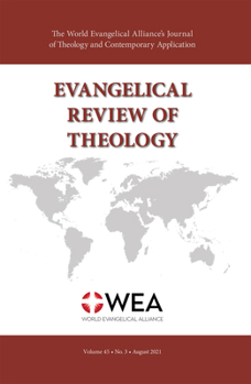 Paperback Evangelical Review of Theology, Volume 45, Number 3, August 2021 Book