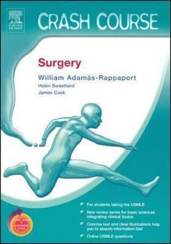 Paperback Crash Course (Us): Surgery: With Student Consult Online Access Book